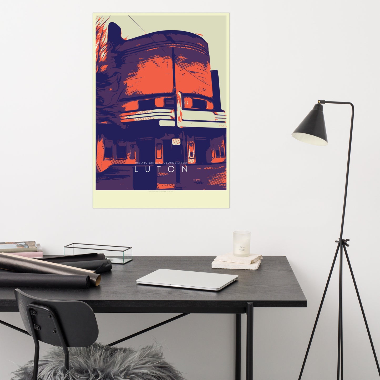 Iconic Luton Poster - The ABC Cinema, George Street Luton