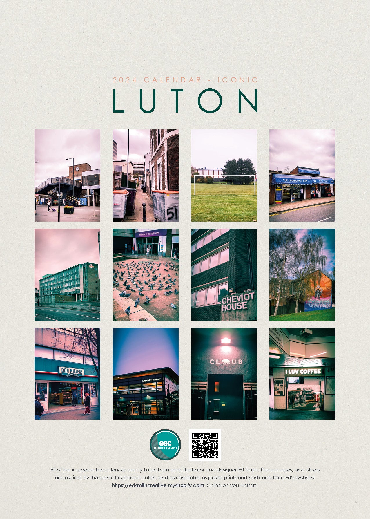Iconic Luton Calendar 2024