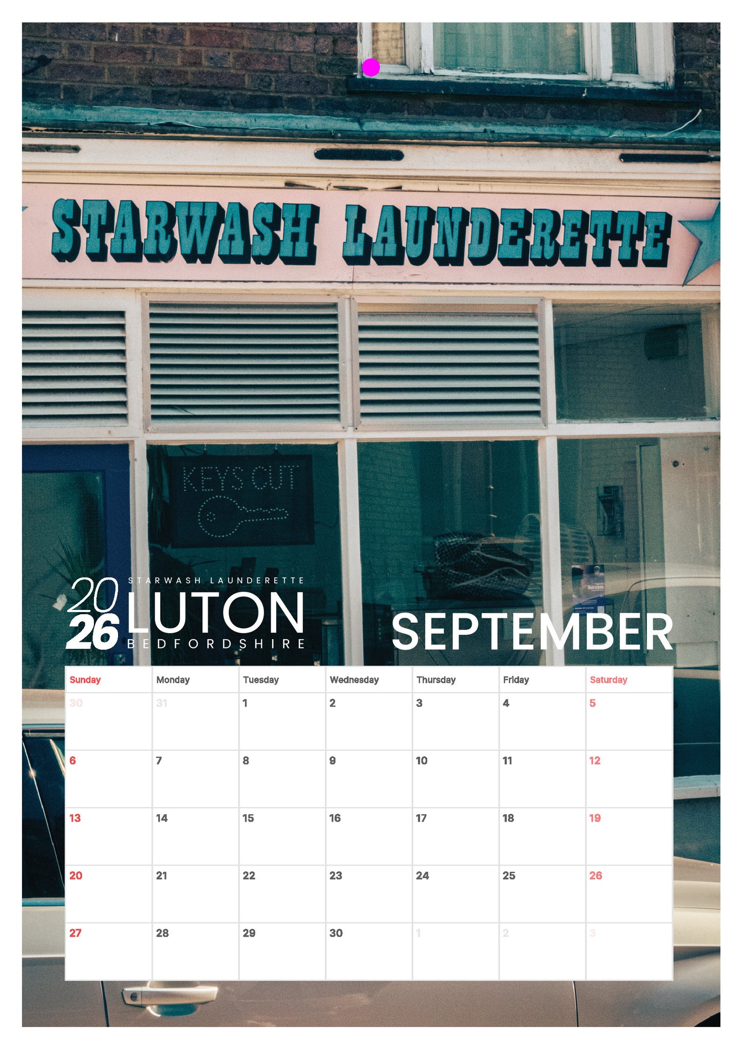 Iconic Luton Calendar 2026