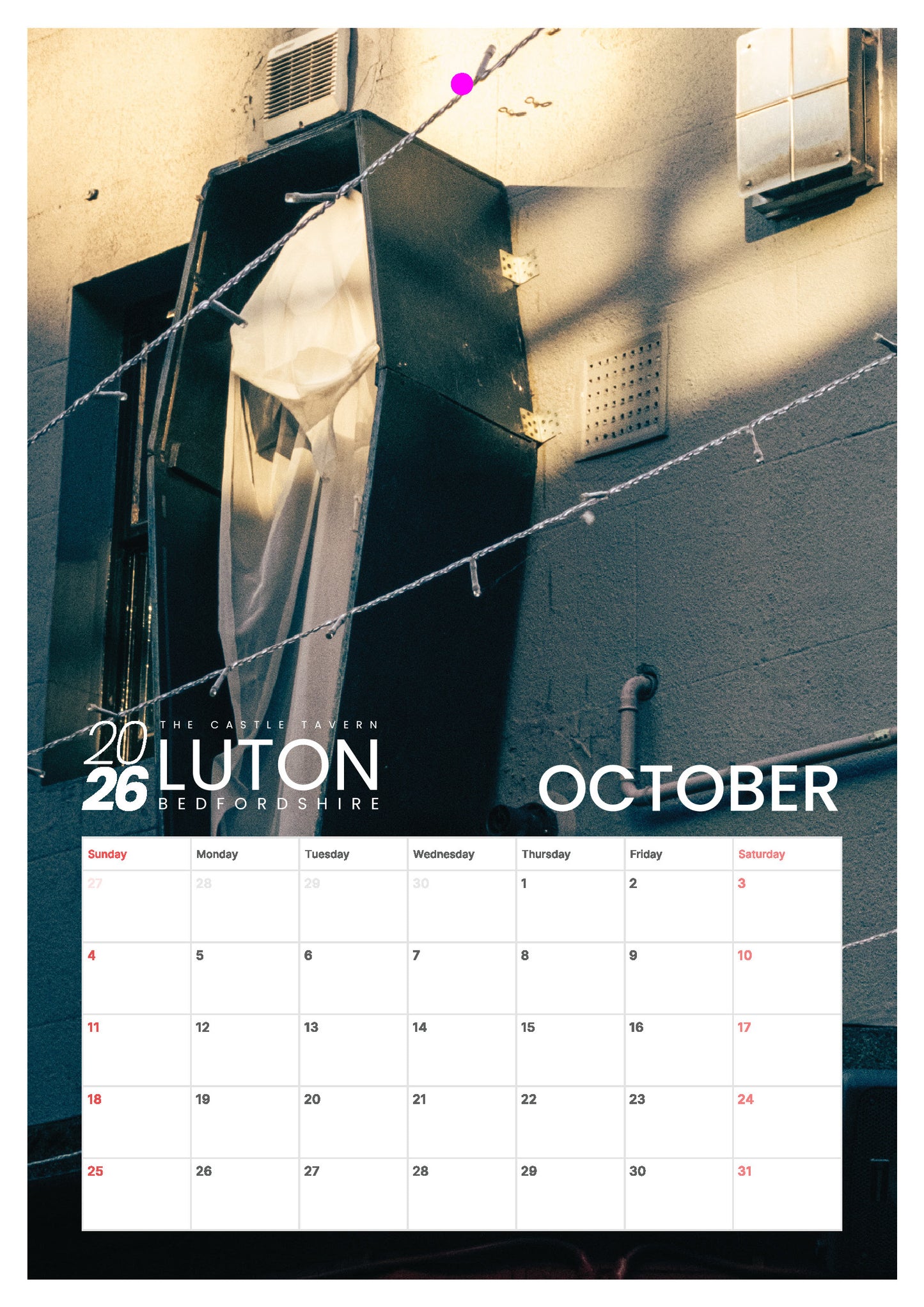 Iconic Luton Calendar 2026